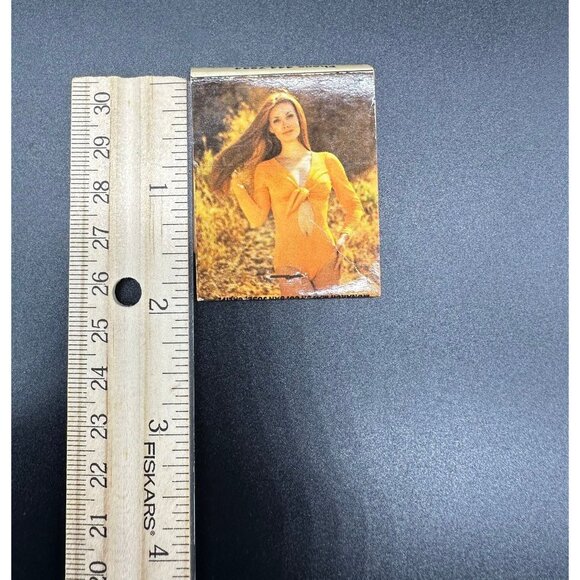 Vintage Matchbook Cover Pinup Girl Swingers Adult Book Store Redhead Advertising - Picture 8 of 8